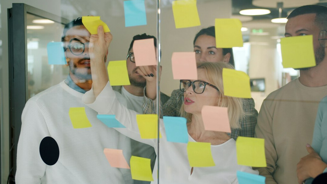 diverse team brainstorming