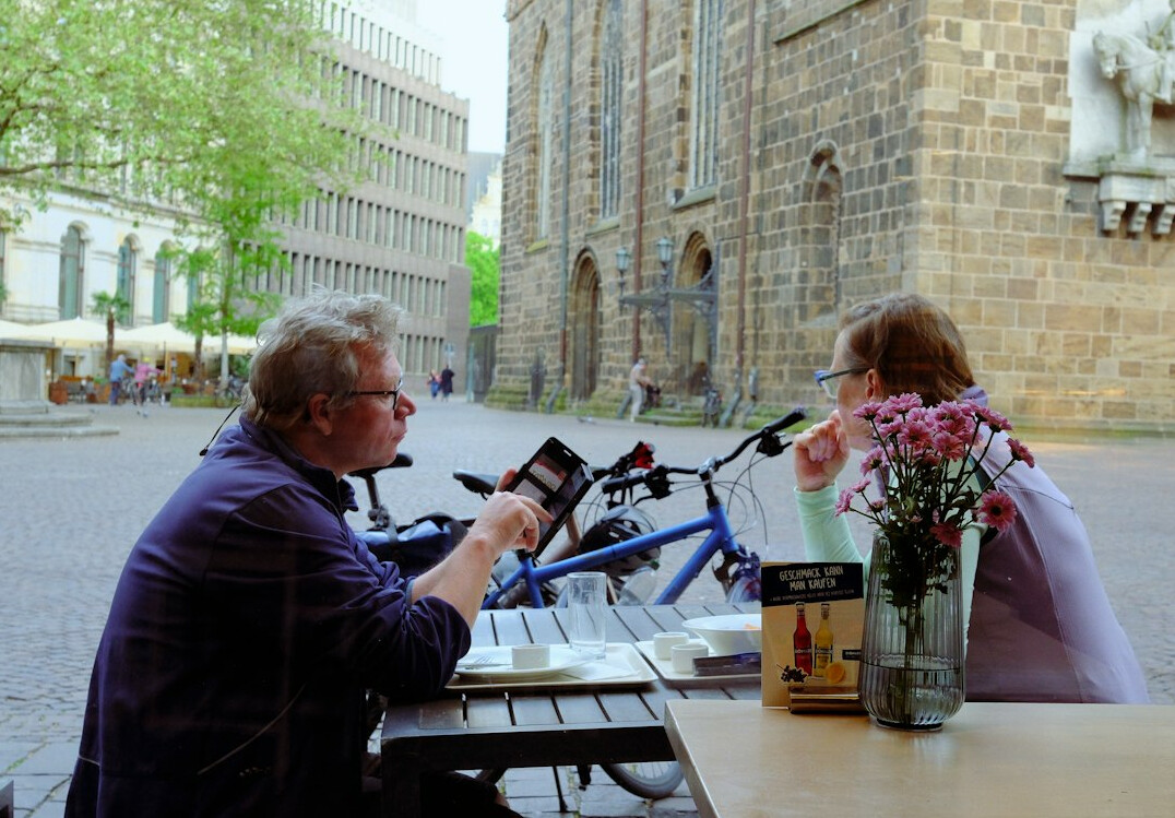 german people discussing future