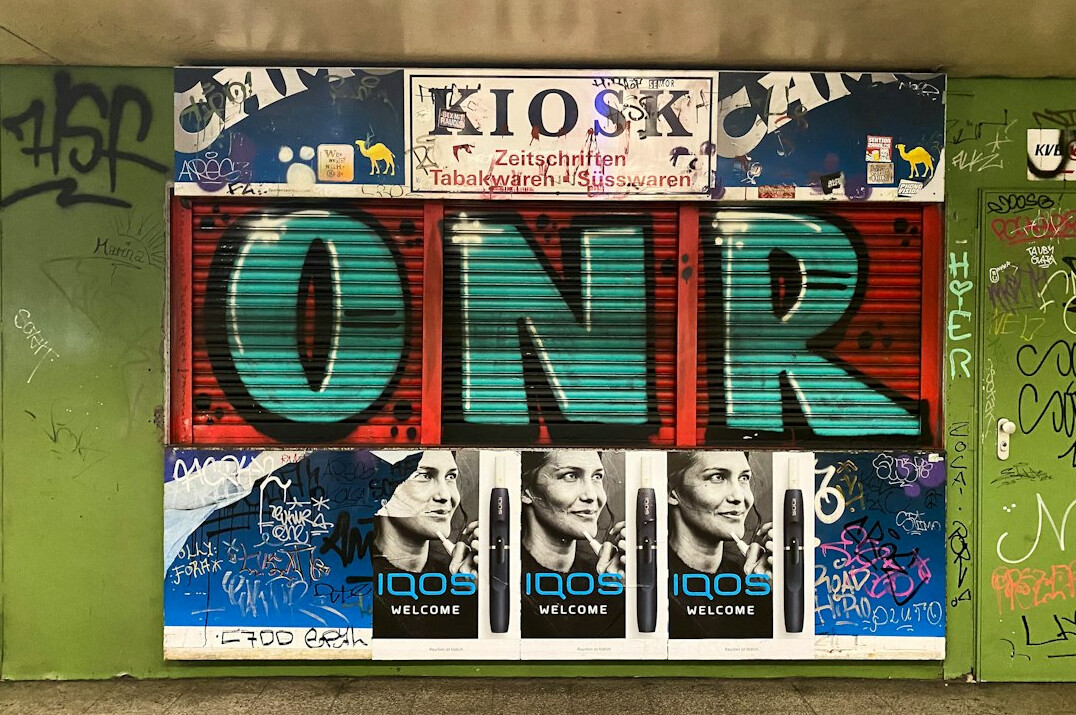 election posters on wall